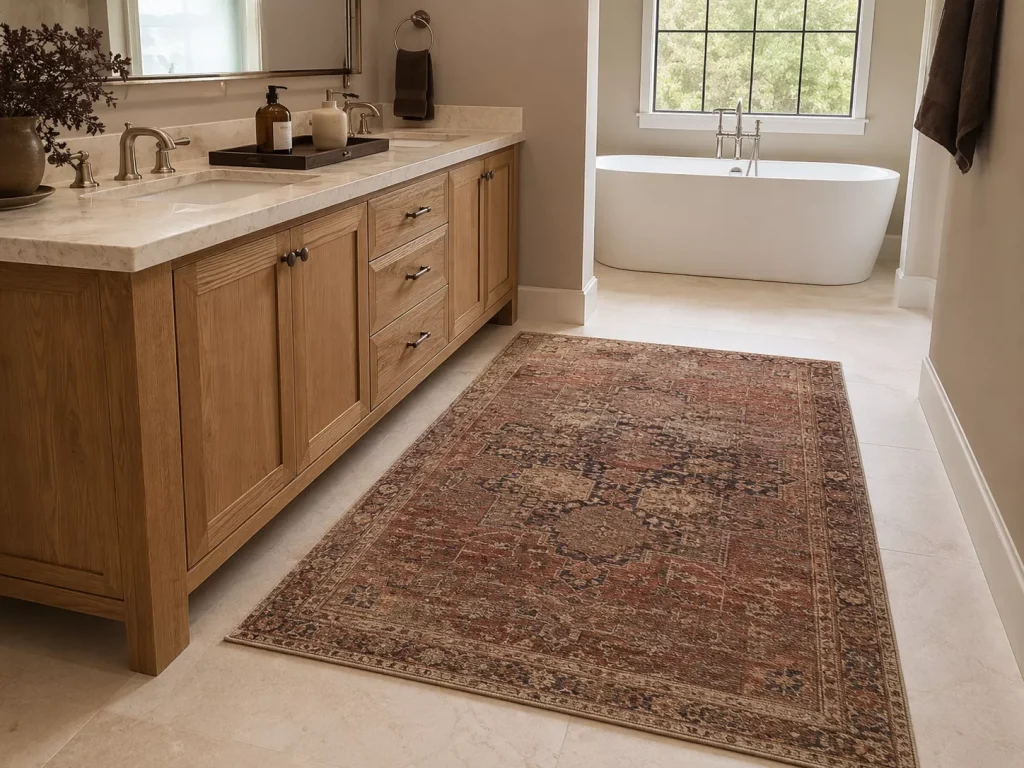 add-one-fall-inspired-rug-instead-of-multiple-accessories