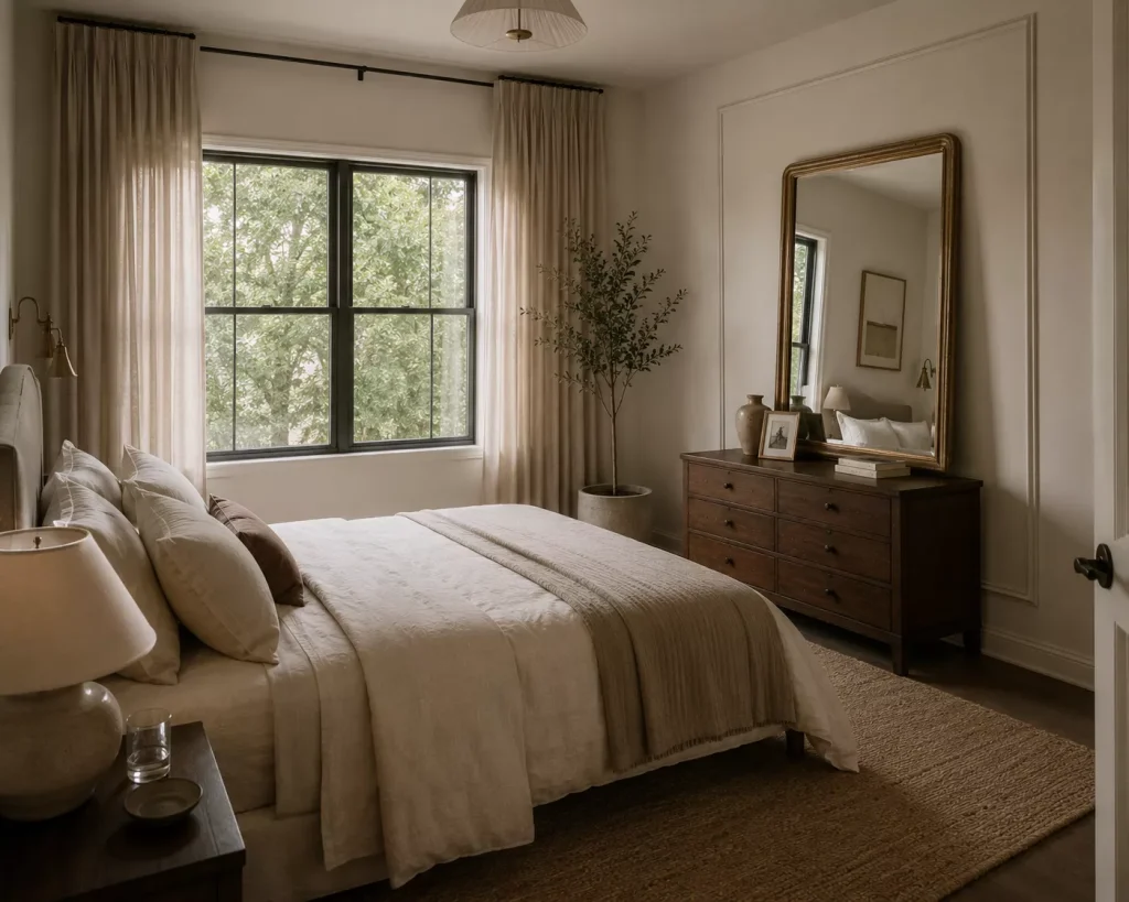10 french girl inspired bedrooms with Parisian Charm 11 create-architectural-character-without-pretending-you-own-a-paris-apartment