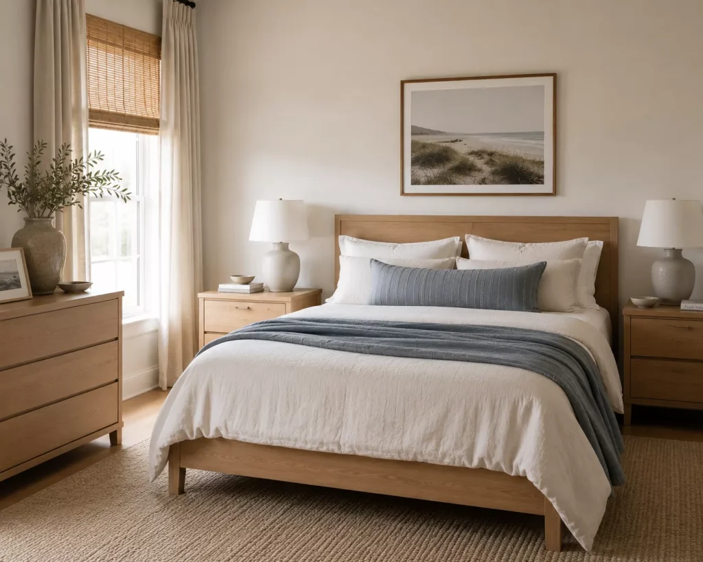 12 coastal bedroom ideas for a Calm, Breezy Retreat 12 decorate-less-than-you-think-you-should