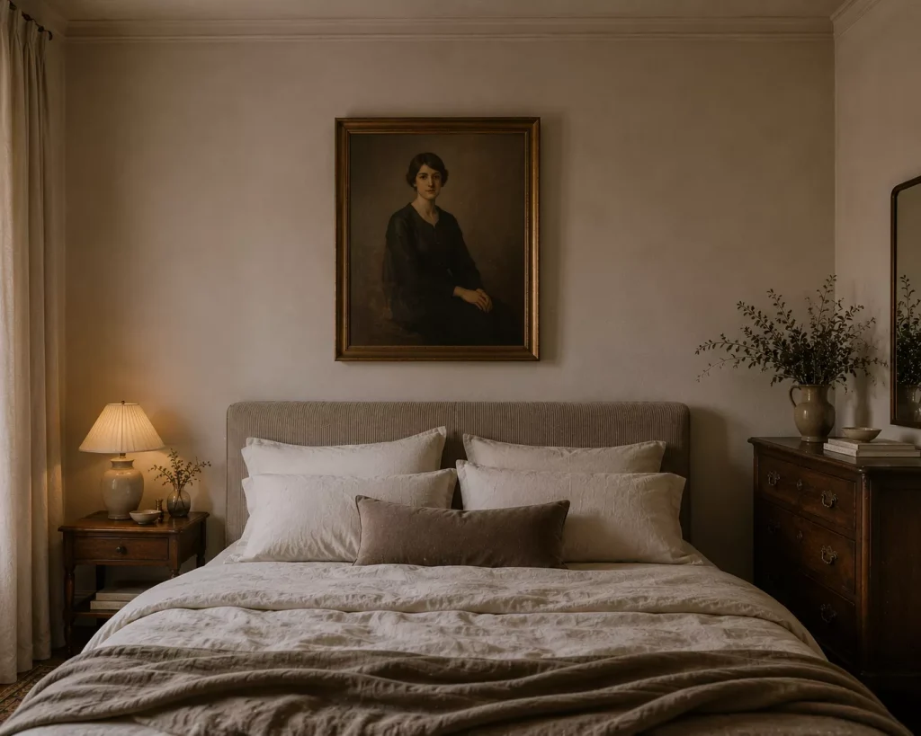 10 french girl inspired bedrooms with Parisian Charm 8 decorate-with-art-youd-actually-keep-outside-a-french-inspired-room