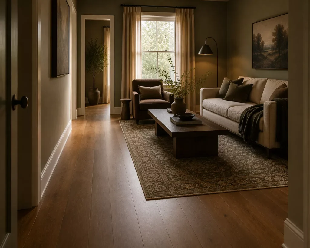 10 Small Living Room Decor Ideas With an Earthy Feel for a Warm, Grounded Space 11 keep-circulation-paths-genuinely-clear