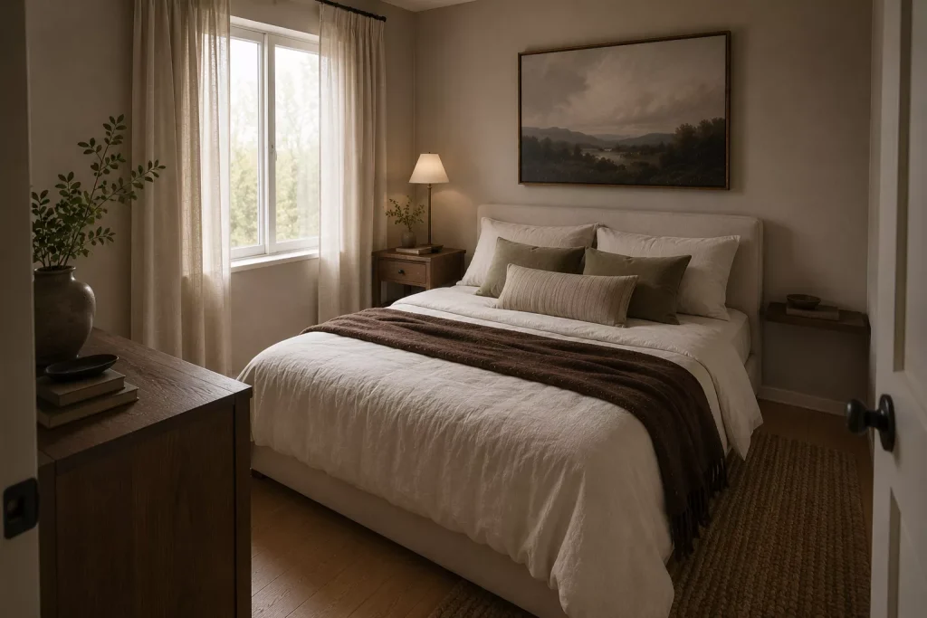 10 Small Bedroom Ideas for Bigger Feel Without Sacrificing Comfort 2 keep-the-proper-bed-and-remove-less-important-furniture