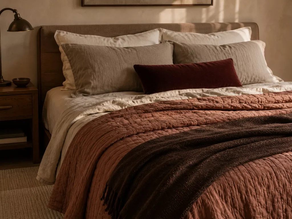 mix-linen-sheets-with-a-cotton-or-wool-top-layer