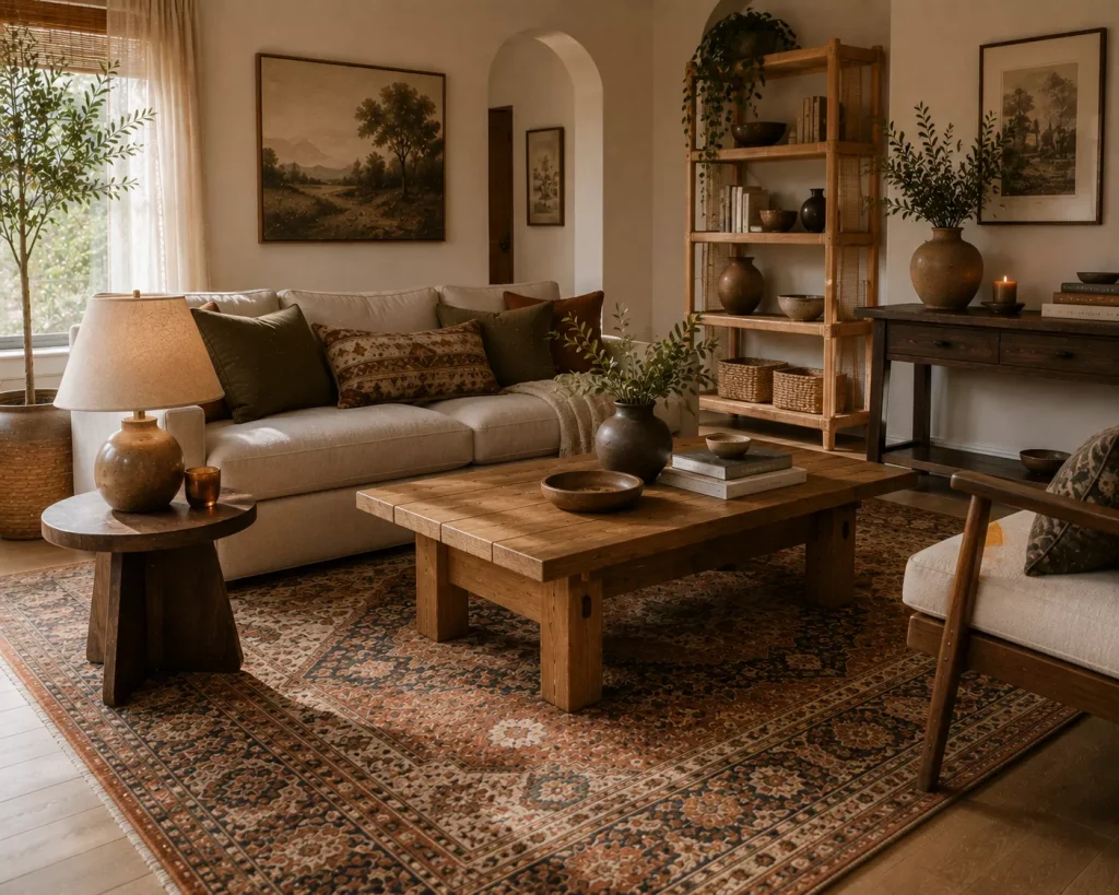 mix-two-or-three-wood-tones-intentionally