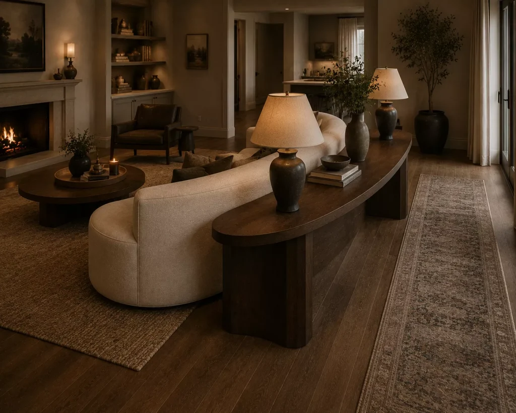 put-a-curved-console-behind-a-floating-sofa