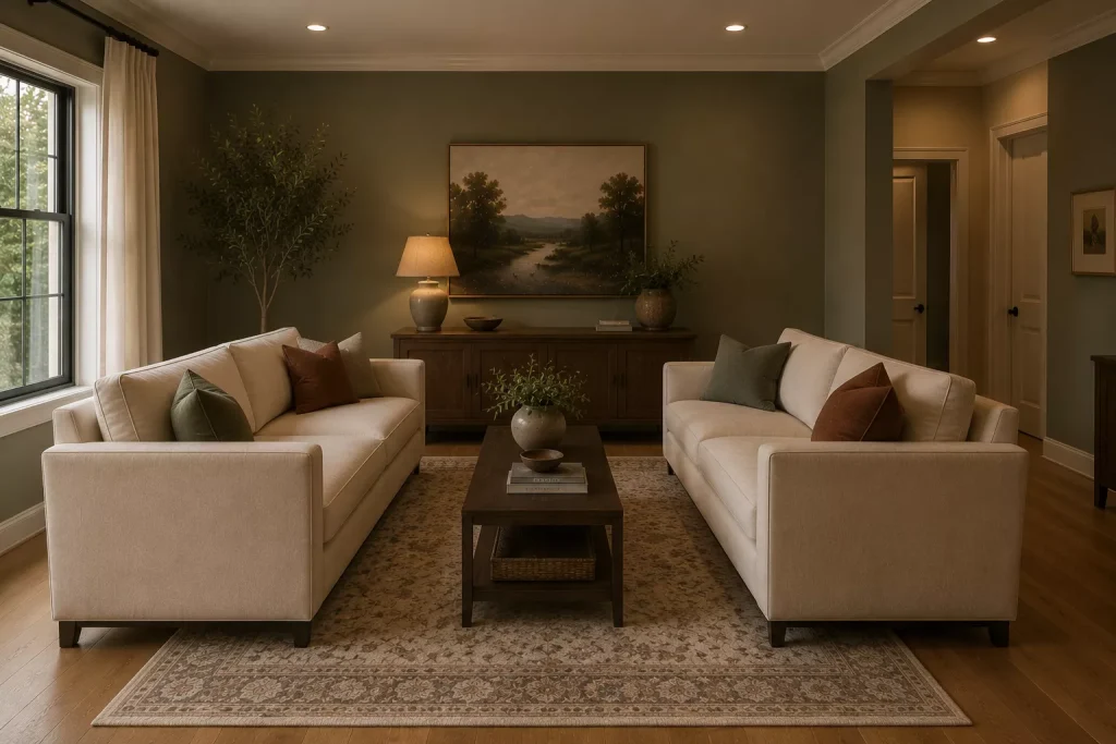 12 Small Living Room Layout Ideas That Make Every Inch Work Harder 6 put-two-small-sofas-opposite-each-other