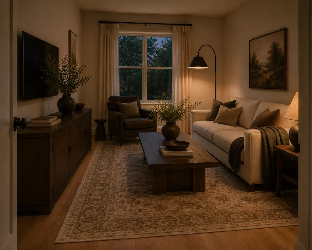 10 Small Living Room Decor Ideas With an Earthy Feel for a Warm, Grounded Space 12 try-this-if-your-small-living-room-already-feels-beige-and-crowded