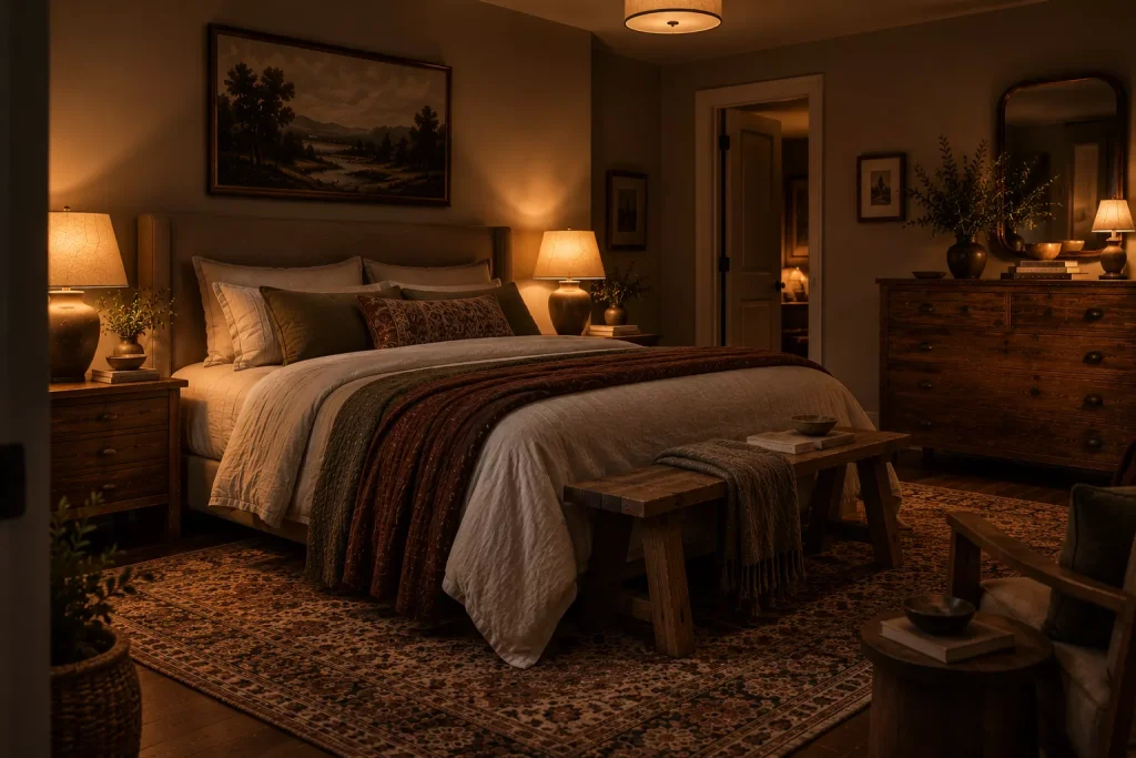use-bedside-lighting-that-sits-lower-than-the-ceiling-fixture
