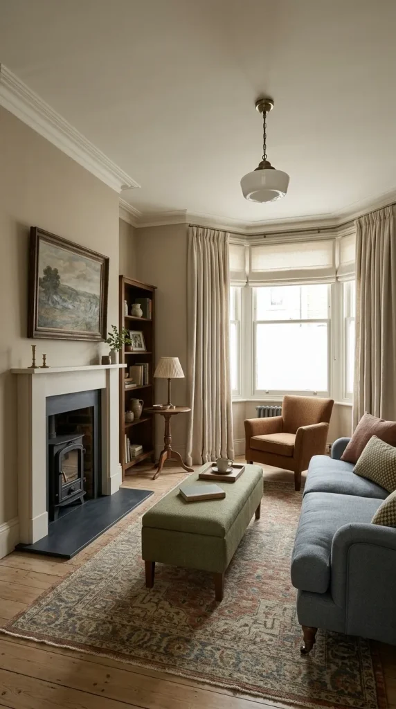 Arrange a Terraced-House Lounge Around the Chimney Breast