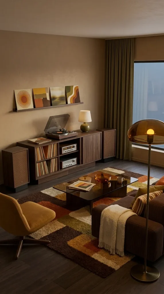 Build a 1970s-Inspired Record Lounge