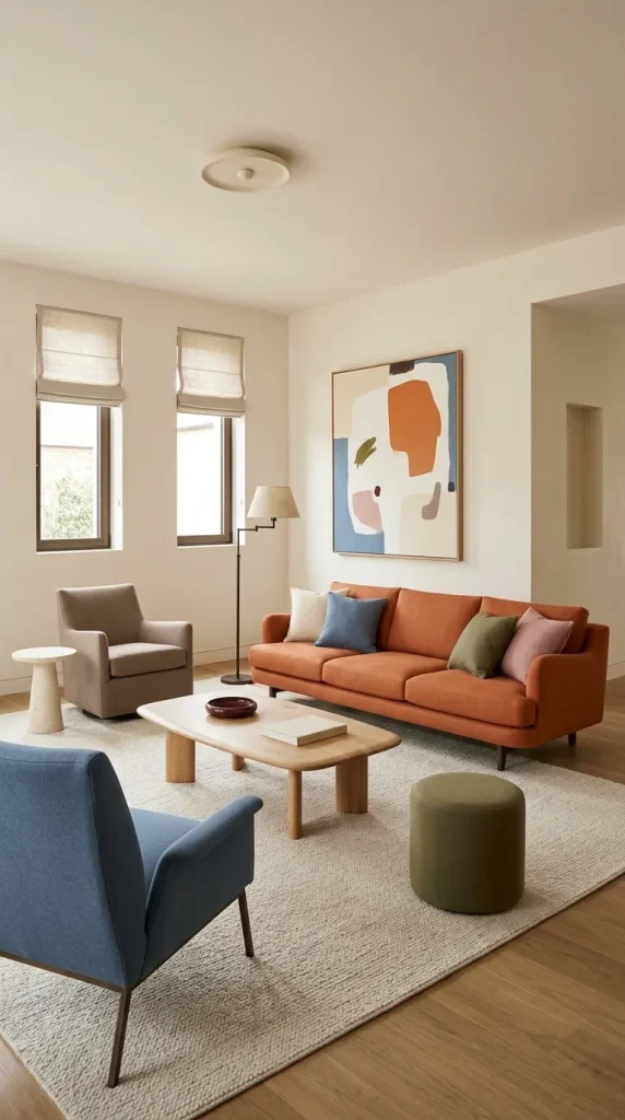 Build a Colourful Room Around Muted Secondary Shades