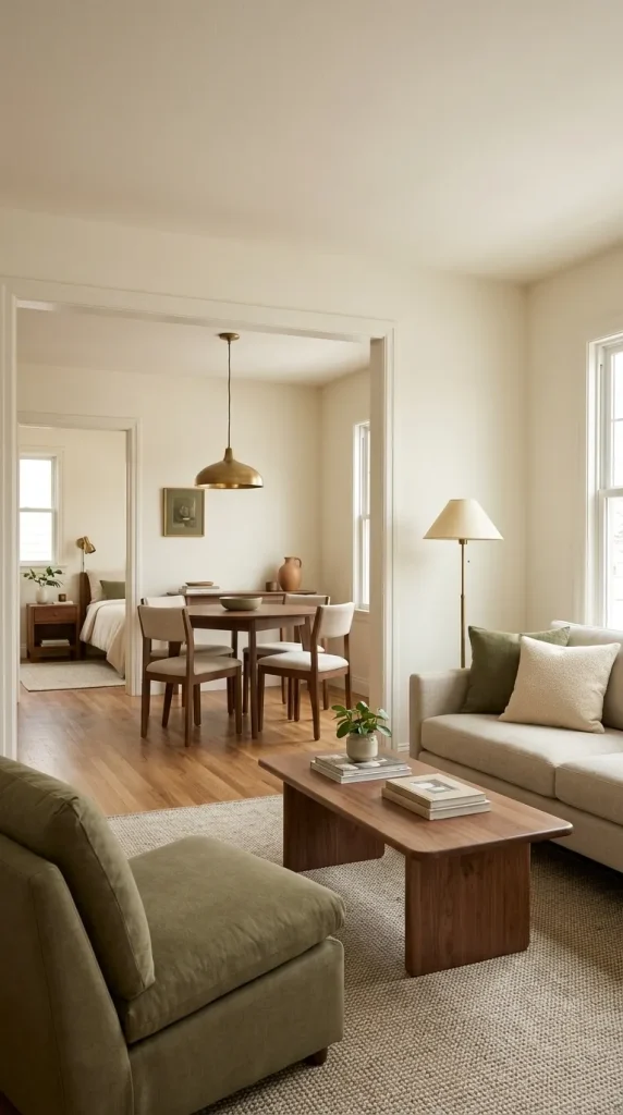 30 First Home Decor Ideas That Make a New Space Feel Finished Without Overspending 7 Build a Loose Whole-Home Color Thread