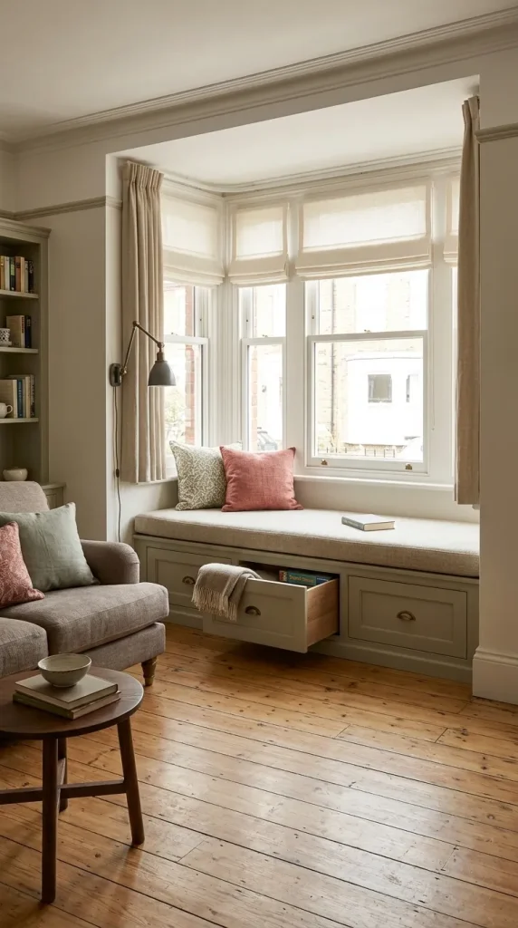 Build a Window Seat Into a Square Bay