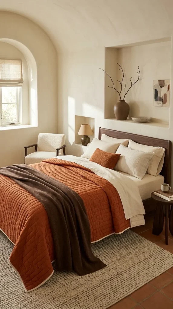 Burnt Orange + Cream + Chocolate
