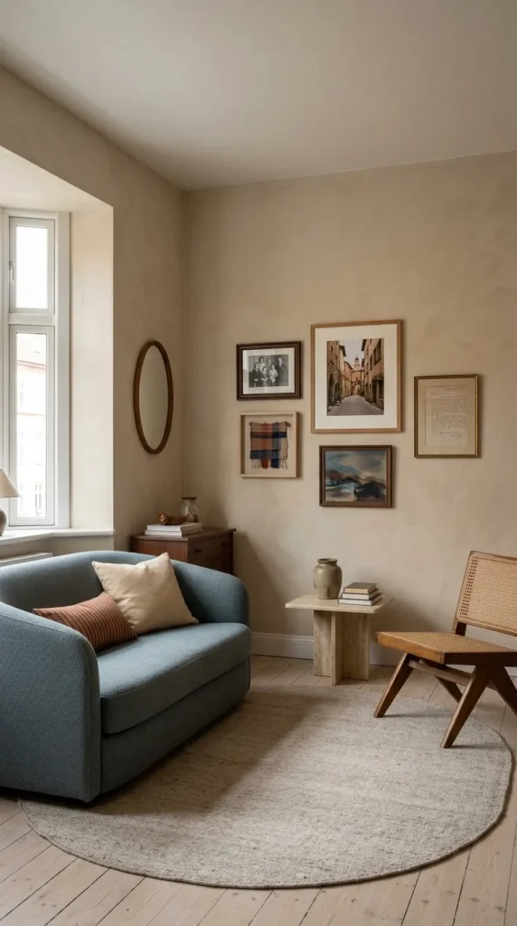 30 First Home Decor Ideas That Make a New Space Feel Finished Without Overspending 26 Buy Less Generic Wall Decor and Display Things That Mean Something