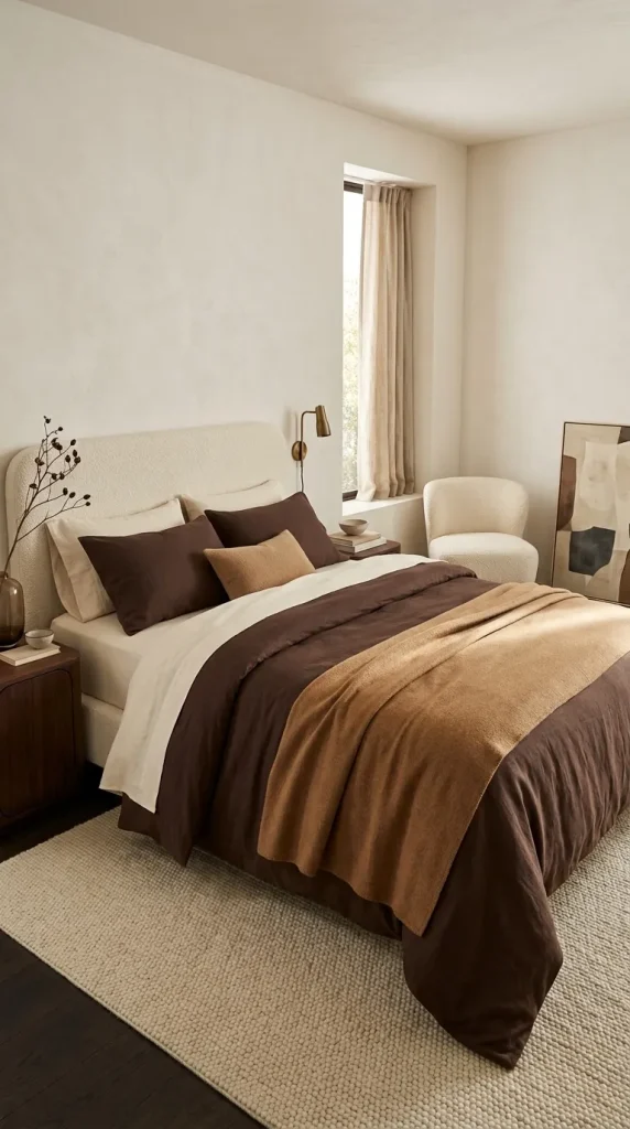 Chocolate + Ivory + Camel