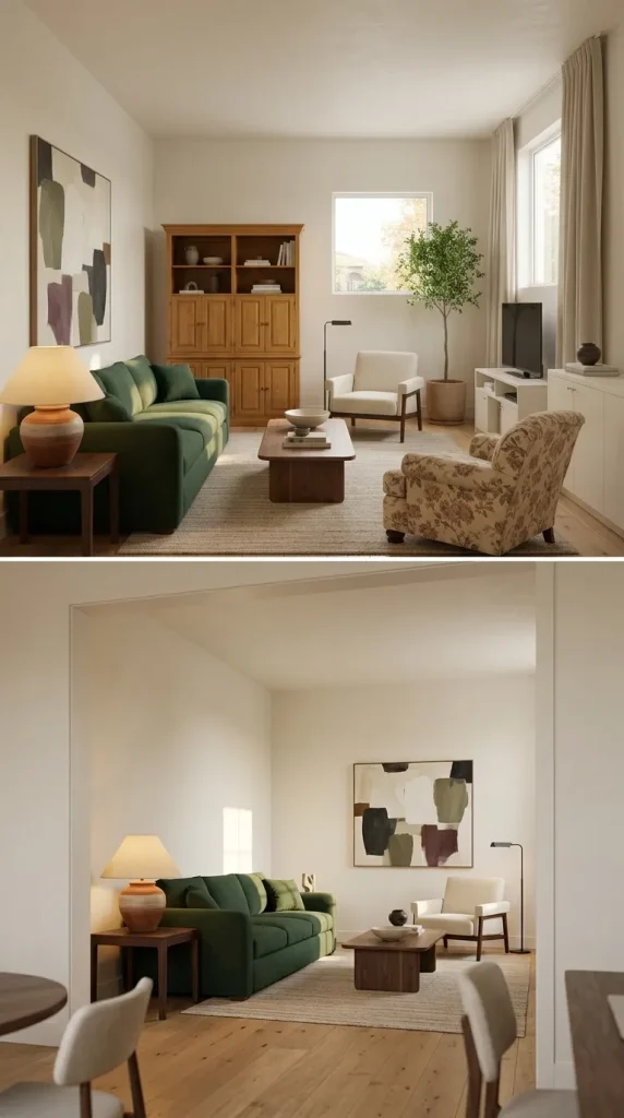 35 1990s Living Room Decor Ideas to Bring Back That Cosy, Nostalgic Feeling 36 Combine a few unmistakable 90s pieces with modern furniture