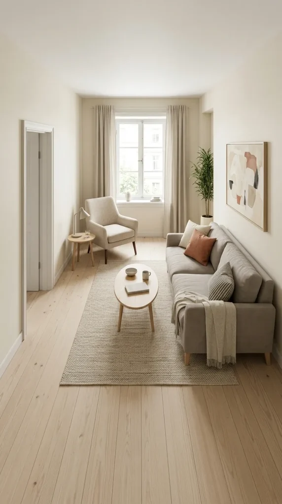 Create More Space by Simplifying the Seating Arrangement