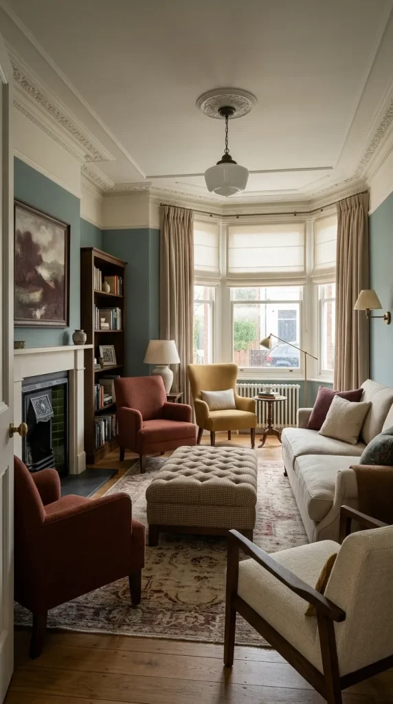 Create a Conversation-Focused Living Room Without a Television