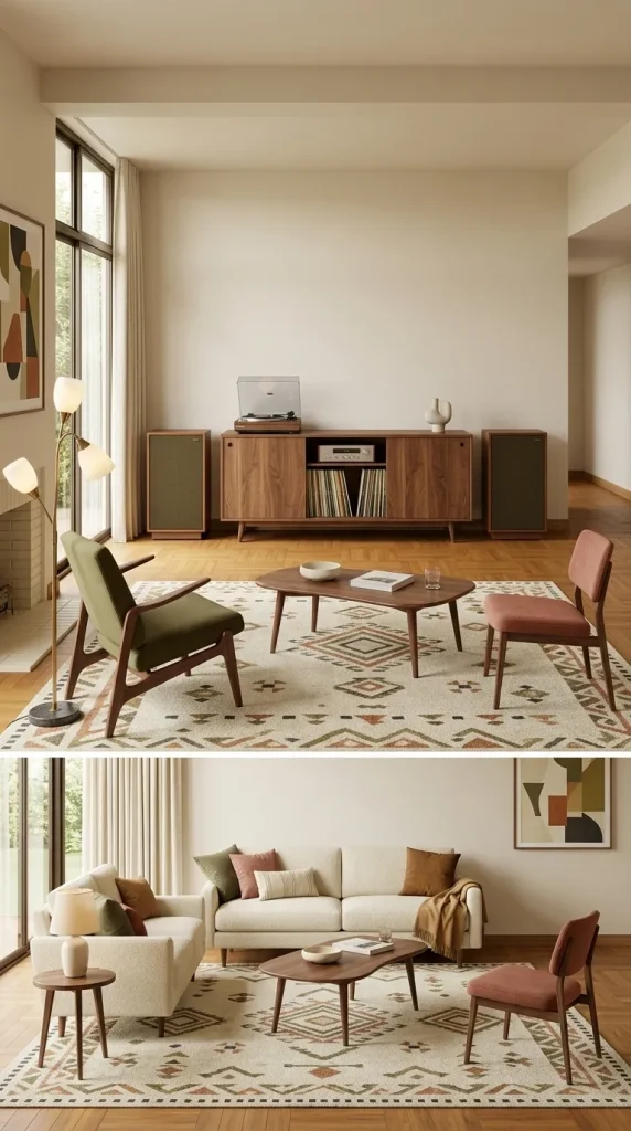 Create a Full Mid-Century Hi-Fi Living Room