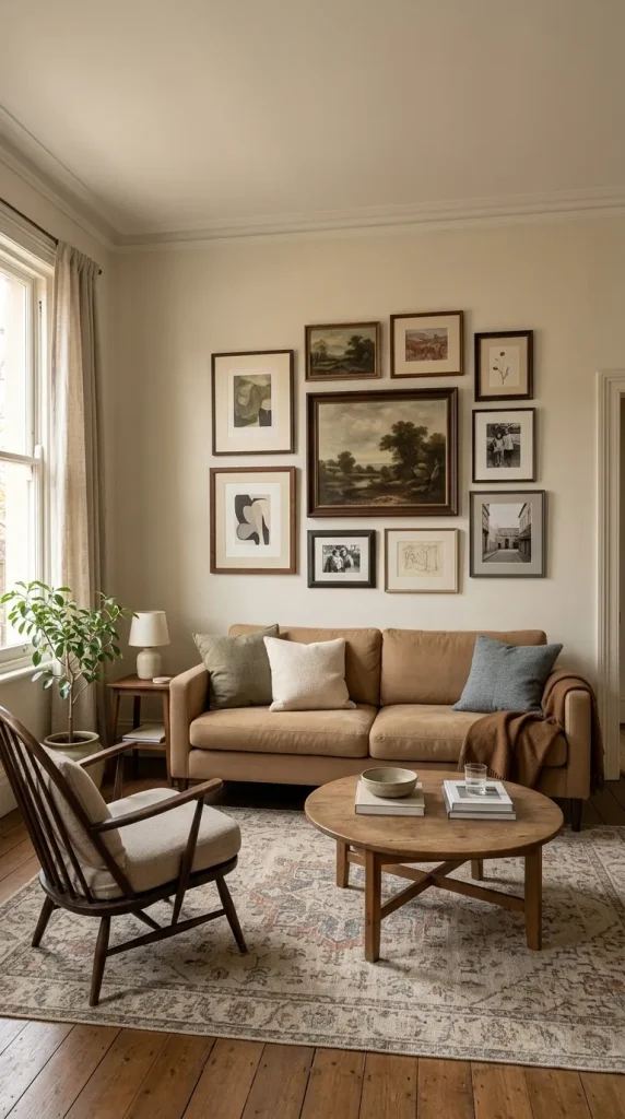 Create a Gallery Wall With Second-Hand Frames