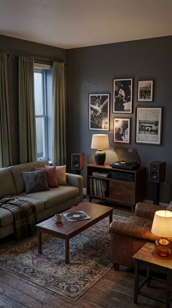 Create a Soft-Grunge Music Living Room