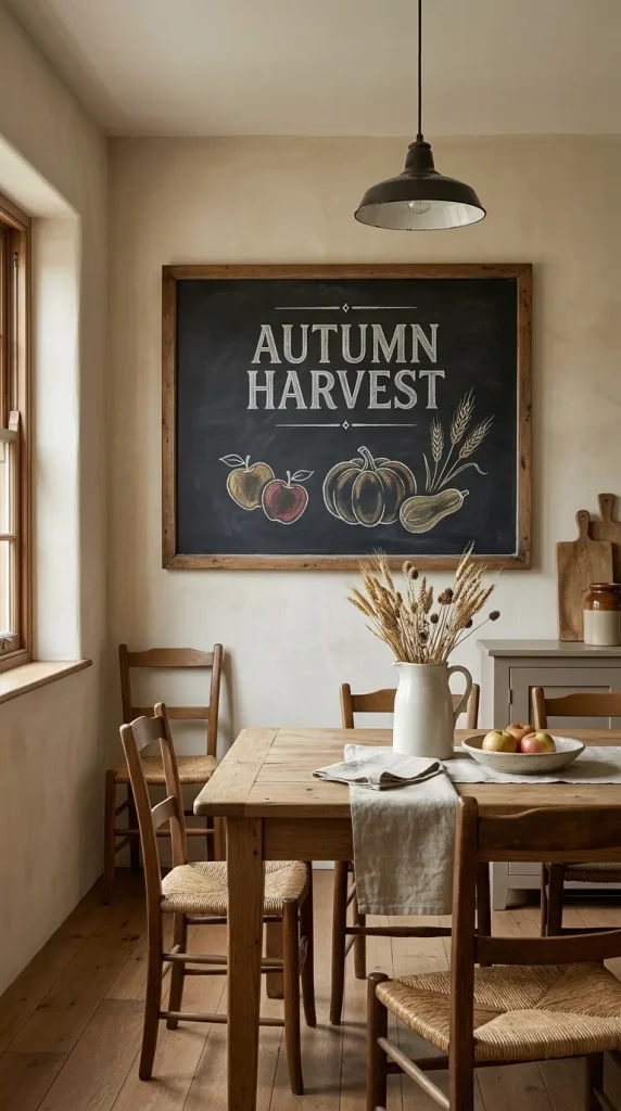Create a Vintage Harvest-Market Chalkboard