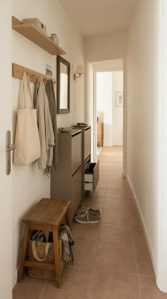 30 First Home Decor Ideas That Make a New Space Feel Finished Without Overspending 15 Create an Entryway That Catches Everyday Clutter