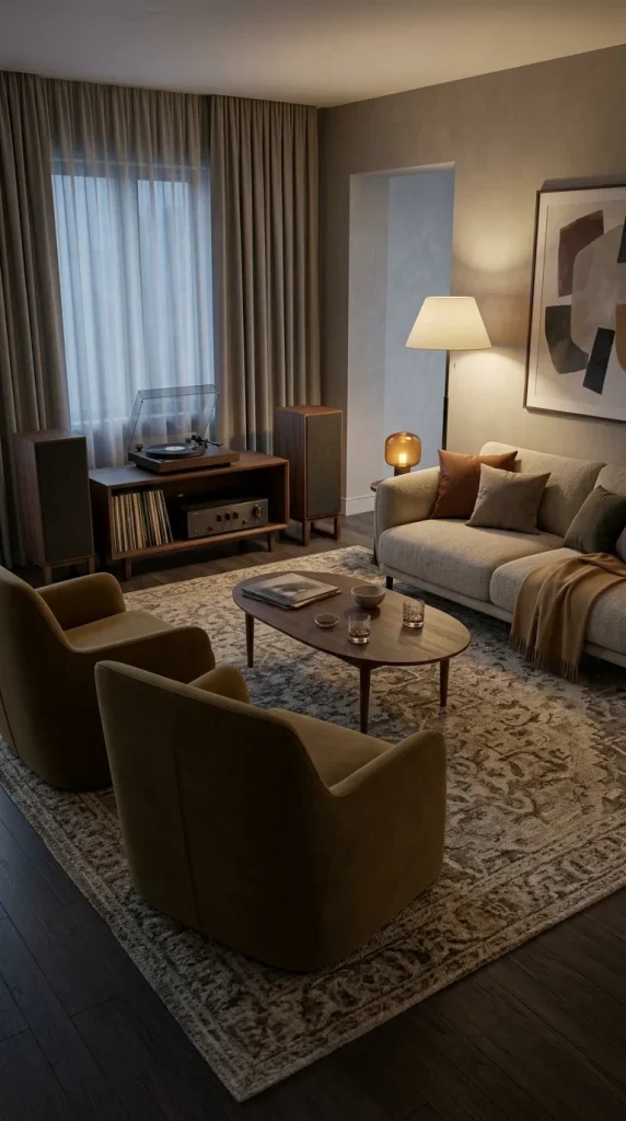 Design a Dedicated Vinyl Listening Lounge