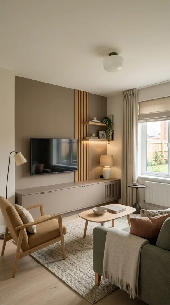 Design a Media Wall That Suits the Room Rather Than Dominates It