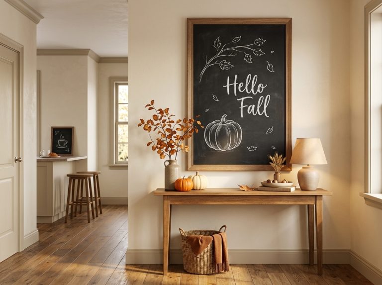 25 Fall Chalkboard Ideas for Easy, Cozy and Creative Autumn Decor 1 Featured Image