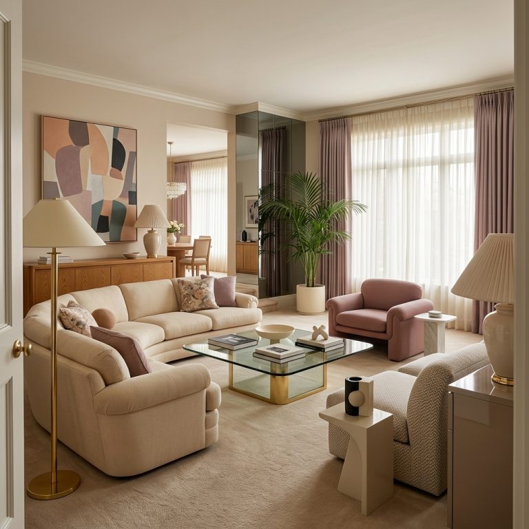 35 1980s Living Room Decor Ideas From Cozy Suburban Style to Miami Glam 1 Featured Image