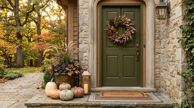 22 Fall Front Door and Entrance Ideas for a Cozy, Welcoming Entry 6 Featured Image