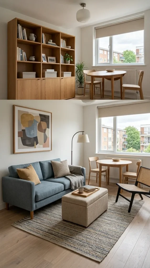 Give a Small Flat Flexible Furniture and Storage