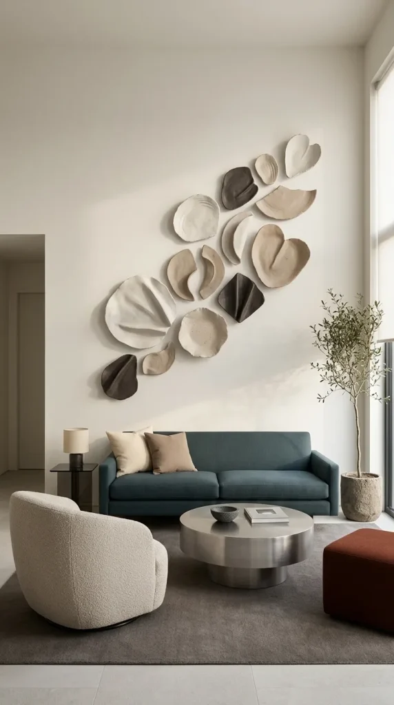 Hang a Sculptural Wall Piece