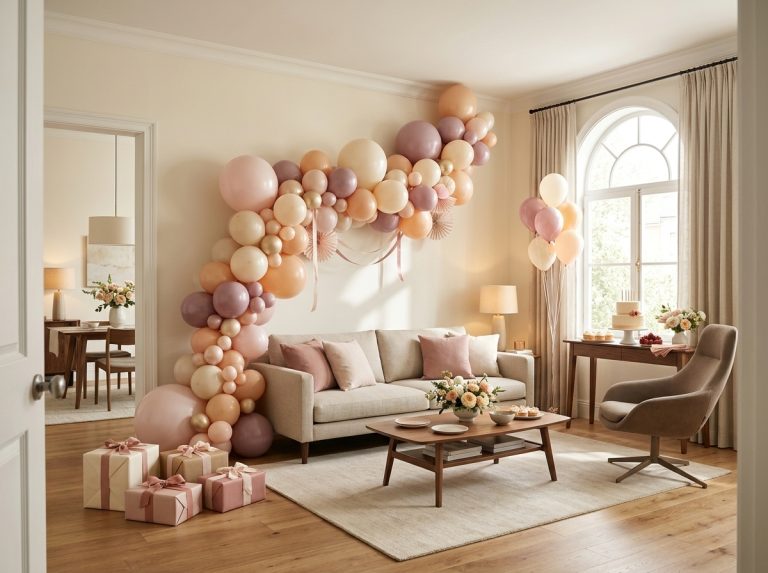 40 Birthday Living Room Decor Ideas for Beautiful At-Home Celebrations 39 Hero Image