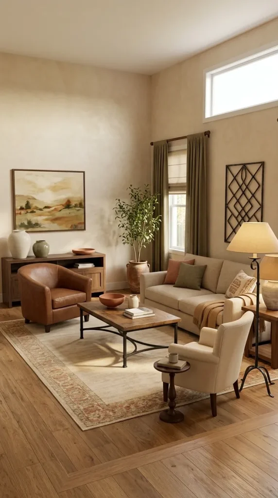 40 Living Room Decor Ideas for a Nostalgic 2000s and Y2K Aesthetic 13 Introduce Wrought Iron Through Carefully Chosen Accents