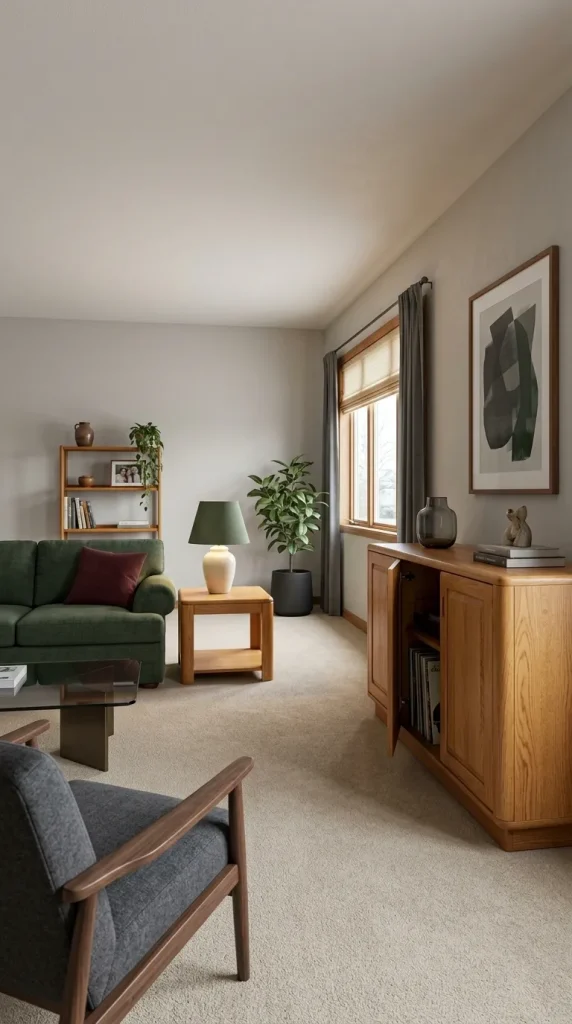 Keep Warm Oak for the Suburban Side of 1980s Design