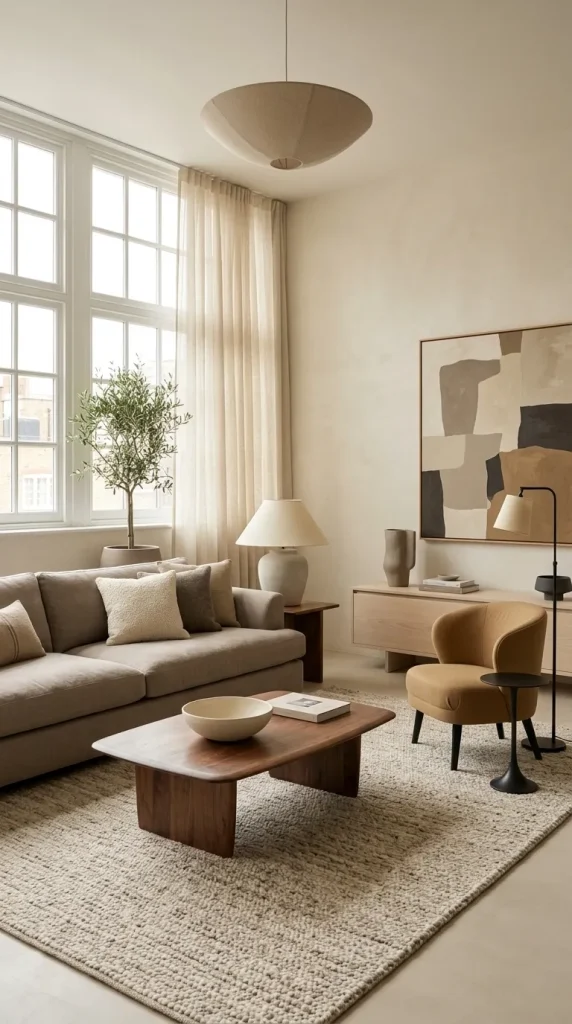 Layer Cream, Beige and Taupe Instead of Choosing One Neutral
