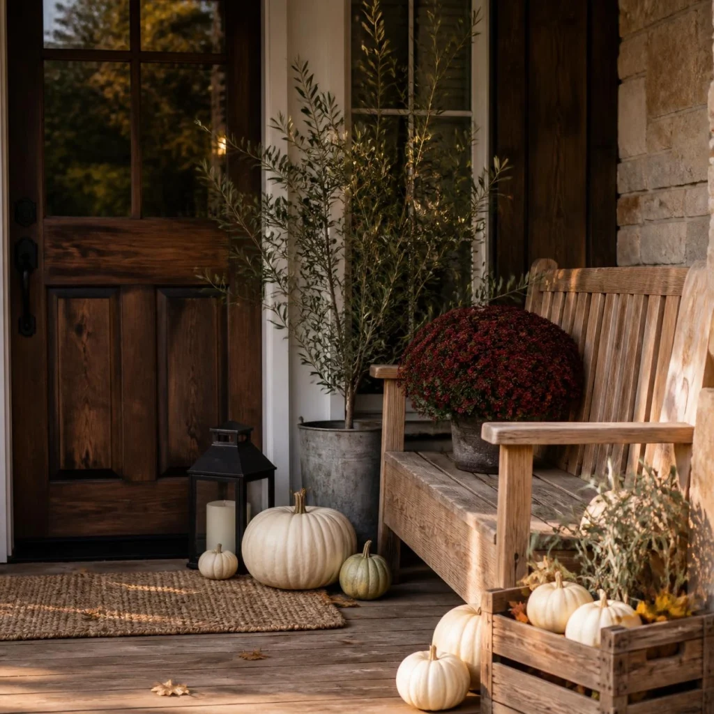 Let natural wood stay visible