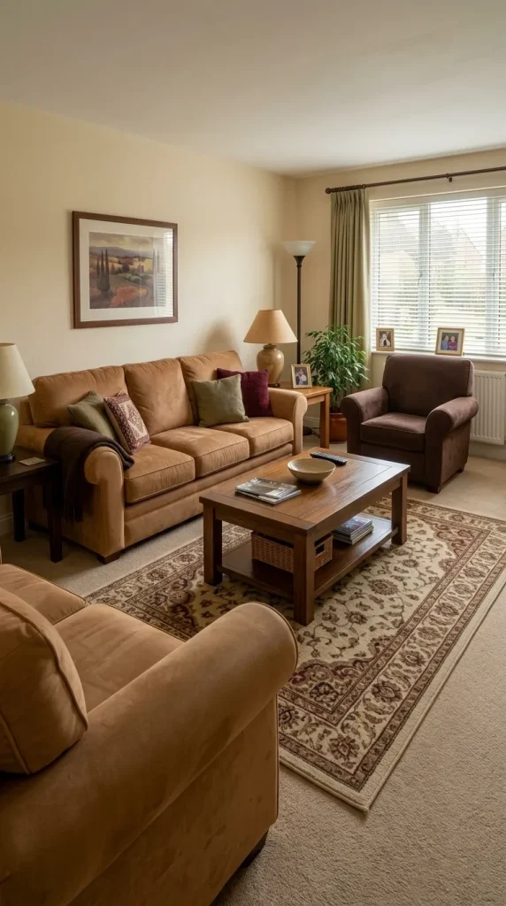 40 Living Room Decor Ideas for a Nostalgic 2000s and Y2K Aesthetic 41 Make a Deep, Oversized Sofa the Centre of the Room
