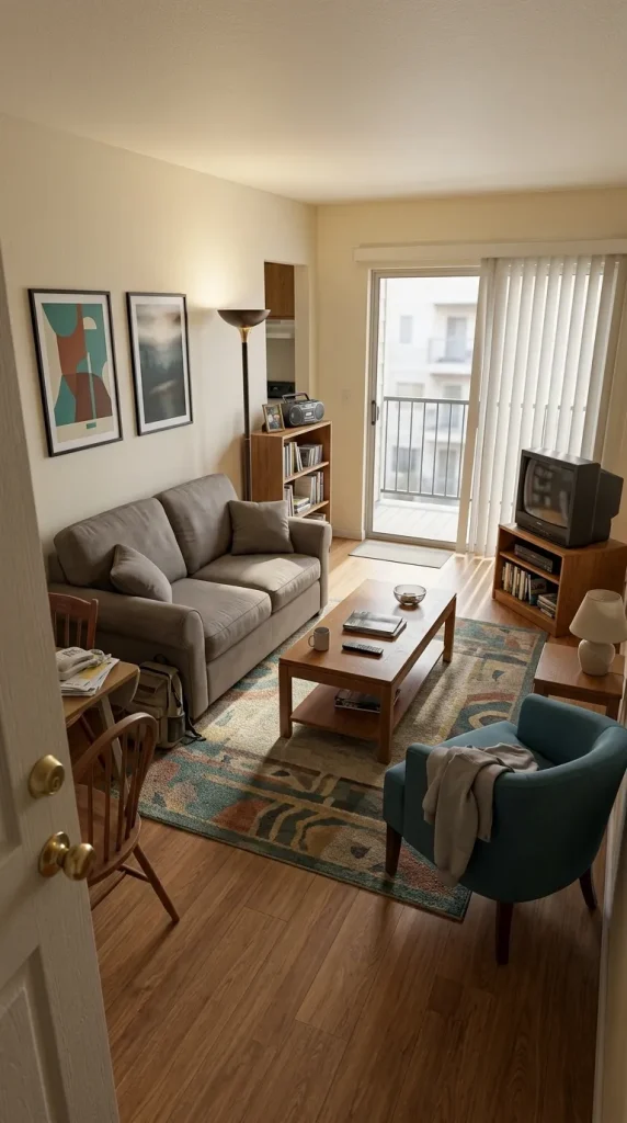 35 1990s Living Room Decor Ideas to Bring Back That Cosy, Nostalgic Feeling 29 Make a Small First Apartment Feel Unmistakably 1990s