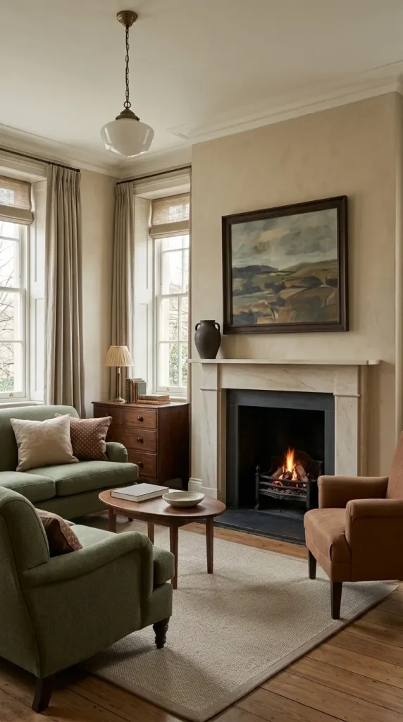 Make the Fireplace a Feature Without Overdecorating It