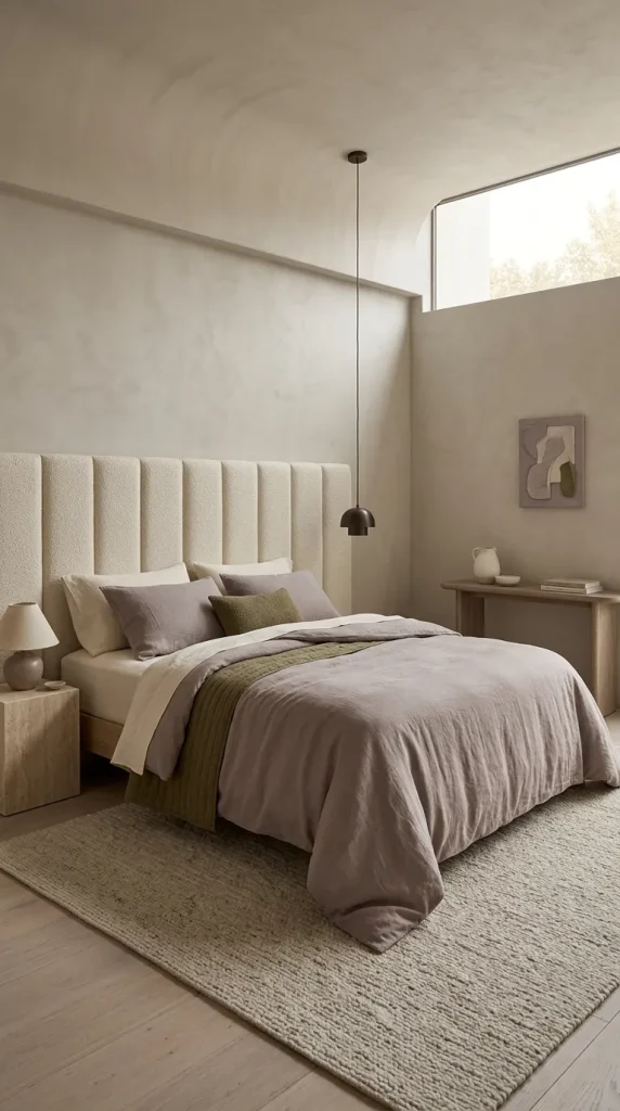 Mauve + Olive + Warm Ivory
