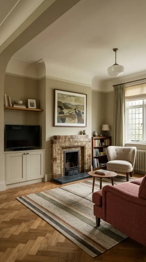 Position the Television Around the Fireplace, Not Automatically Above It
