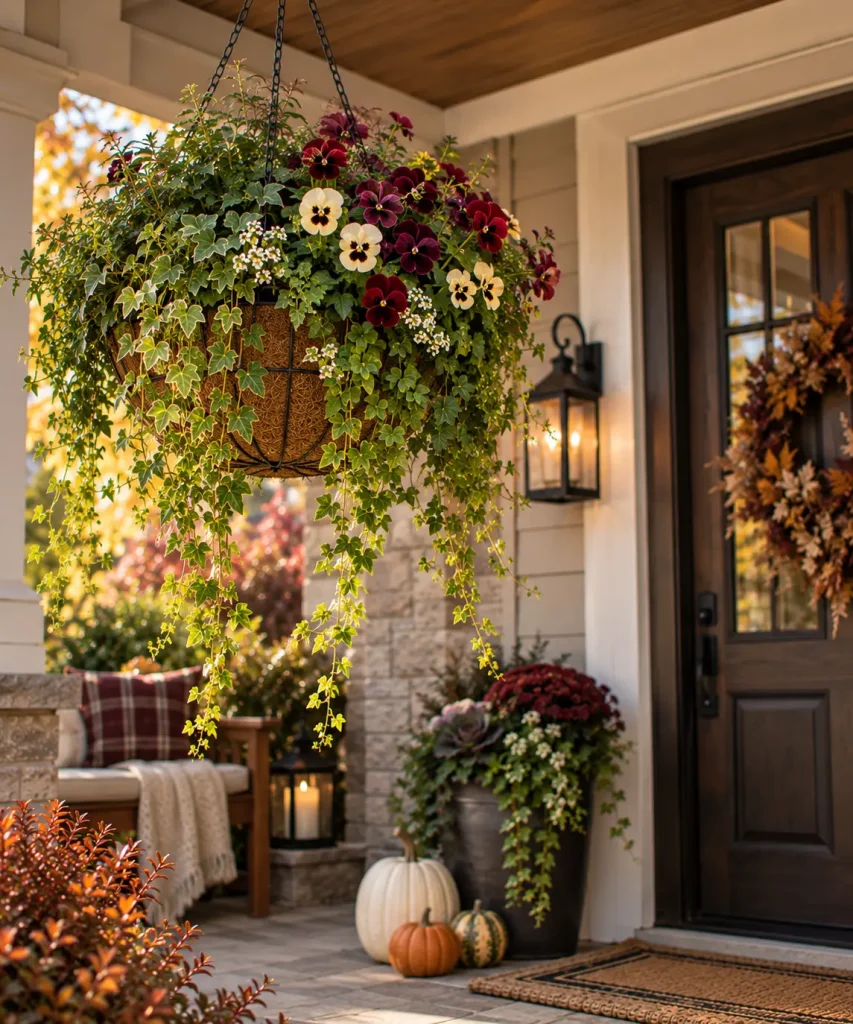 Refresh a summer hanging basket instead of replacing the whole thing