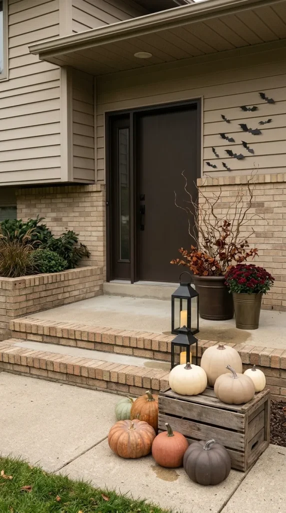 40 Front Porch Halloween Ideas for a Spooky, Stylish and Unforgettable Entrance 39 Repaint Budget and Thrifted Halloween Decor Into One Palette