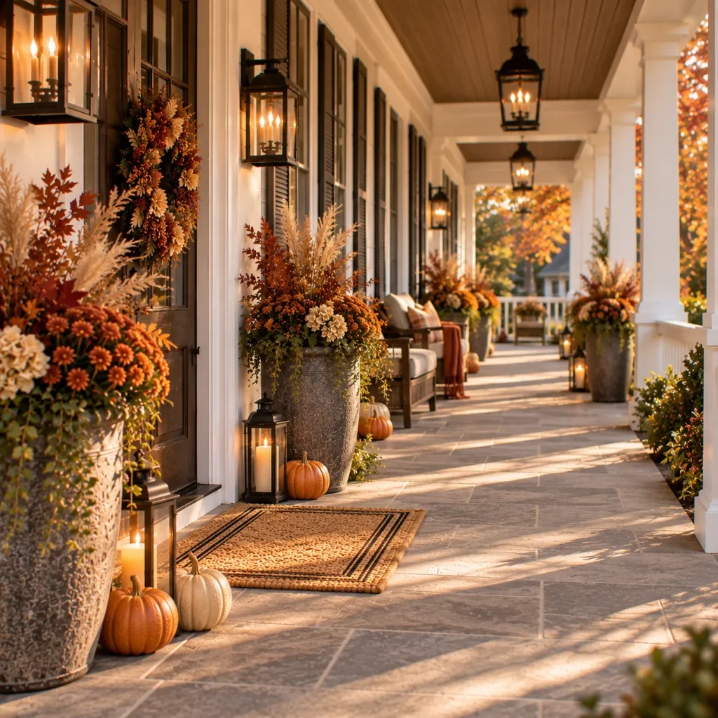 Repeat one planter style at intervals