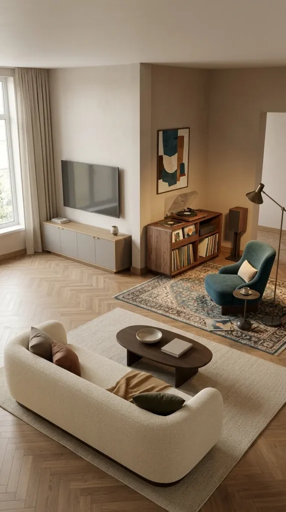 Separate the Record Player From the TV for a Stronger Music Identity