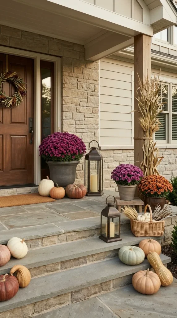 Start With Fall, Add Halloween, Then Simplify for Thanksgiving